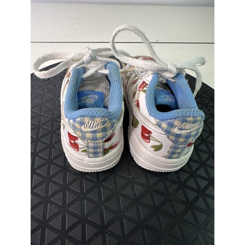 Nike Air Force 1 Toddler Size 5C “Cherry Picnic" Sneaker CJ4117-100 AF1 - Picture 4 of 10